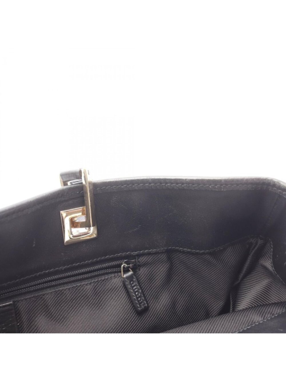 Gucci Tote GG Canvas 002 Beige Black - Picture 6 of 15